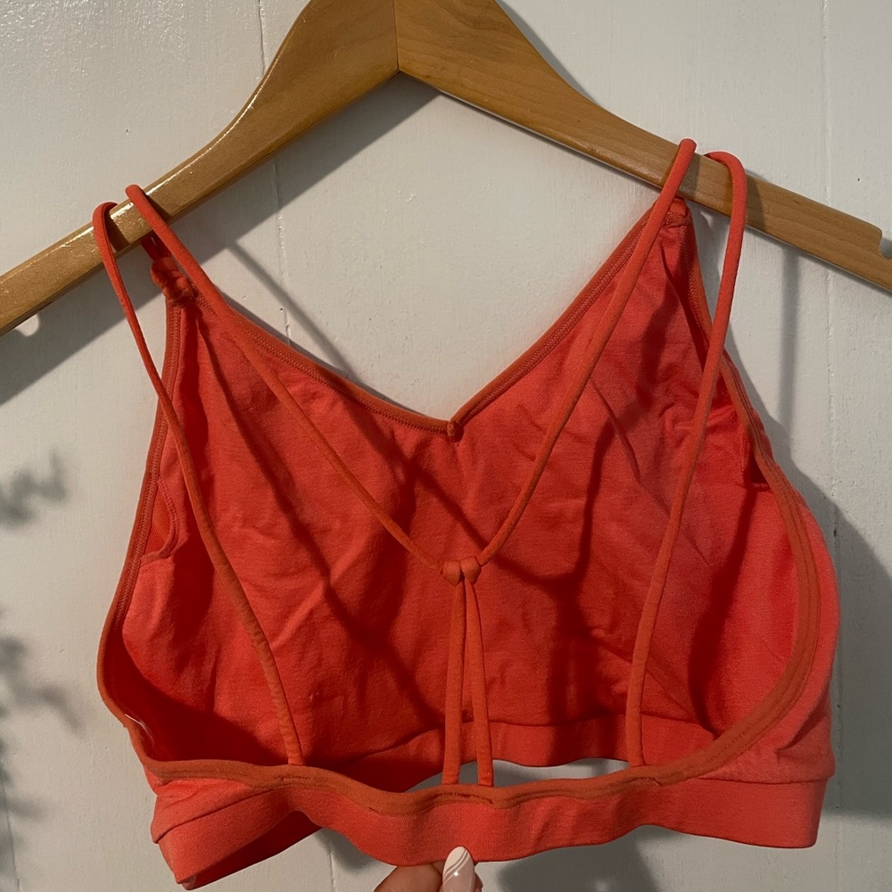 Cute burnt orange sports bra